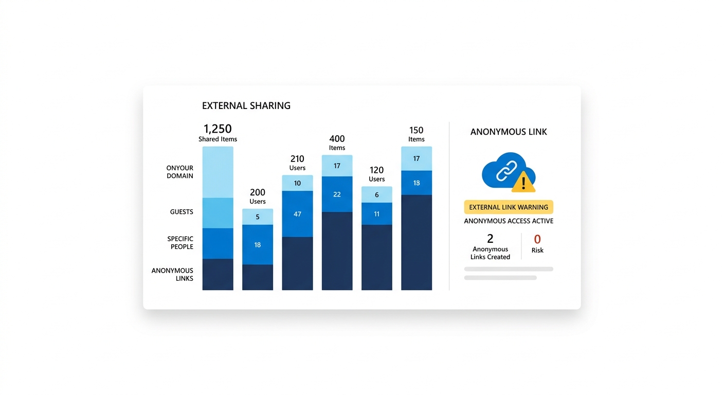 SharePoint / Teams / OneDrive 外部共有可視化